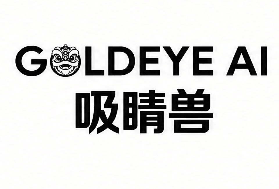 GOLDEYE AI 吸睛兽品牌标志